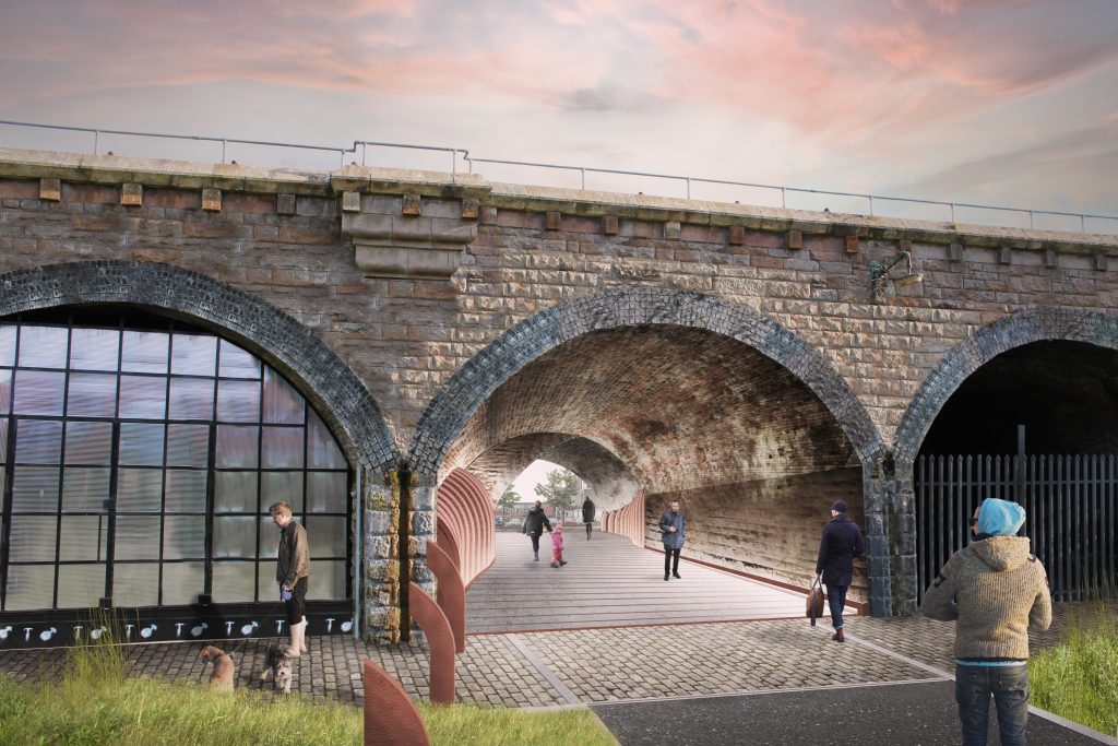 Laurieston Arches Planning Consent
